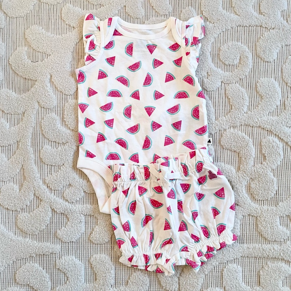 Baby Gap girl watermelon outfit NWT!